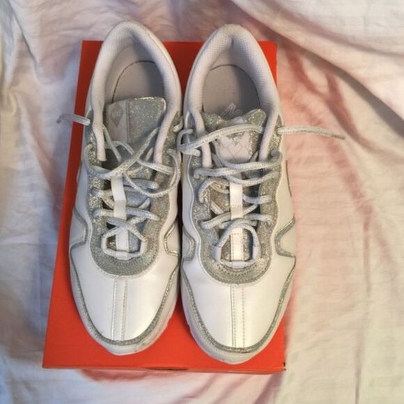 Nike air white and silver glitter - Picture 2 of 4